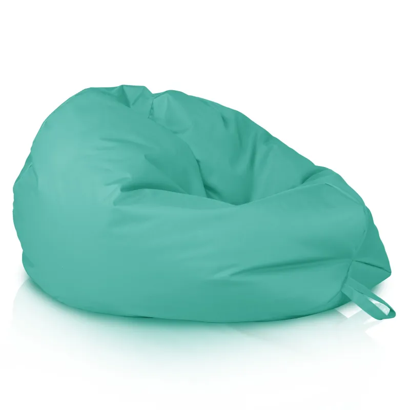 Ergonomiczna Biała Pufa Worek Sako Dla Dziecka Nylon Outdoor – Z wodoodporną powłoką