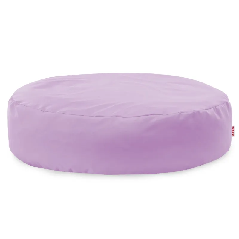 Nowoczesna Biała Poducha Okrągła Nylon – Świetna do domu i ogrodu