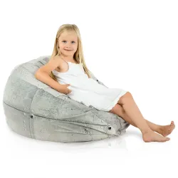 Ergonomiczna Sówki Pufa Worek Sako dla dzieci – Idealna do relaksu