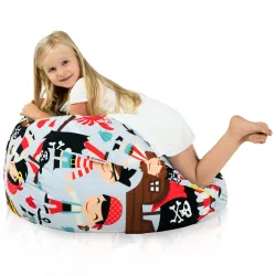 Ergonomiczna Sówki Pufa Worek Sako dla dzieci – Idealna do relaksu