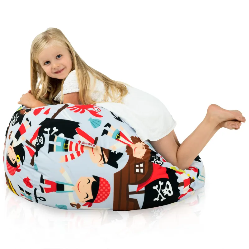 Ergonomiczna Sówki Pufa Worek Sako dla dzieci – Idealna do relaksu