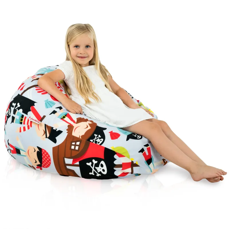 Ergonomiczna Sówki Pufa Worek Sako dla dzieci – Idealna do relaksu