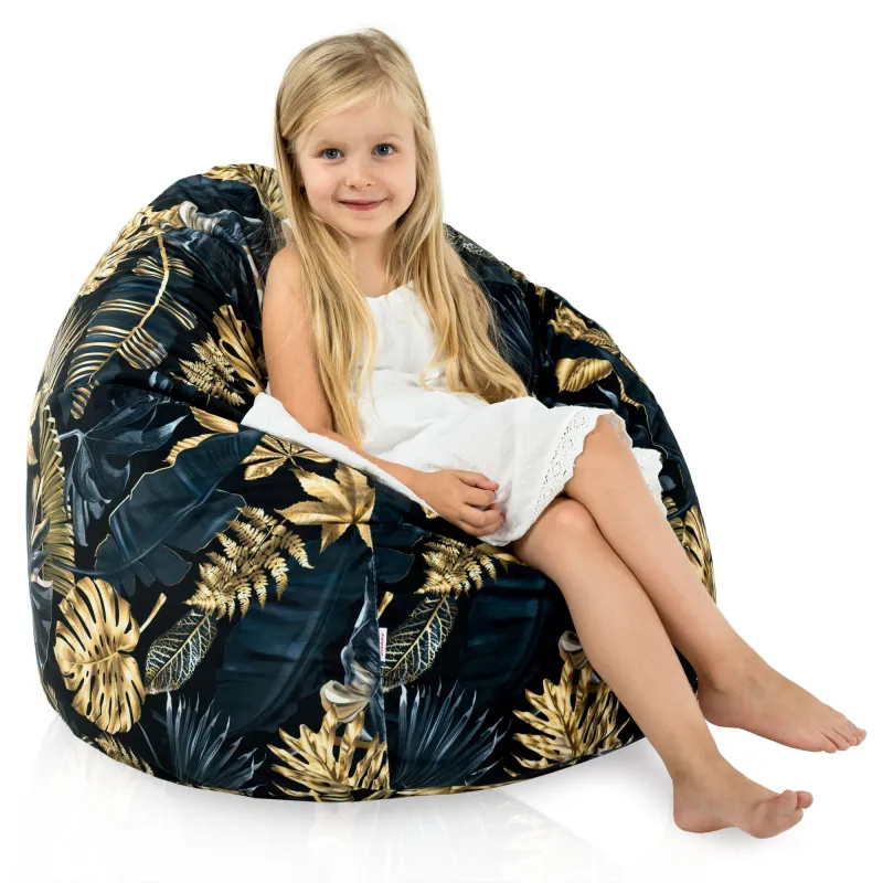 Ergonomiczna Sówki Pufa Worek Sako dla dzieci – Idealna do relaksu