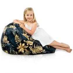 Ergonomiczna Sówki Pufa Worek Sako dla dzieci – Idealna do relaksu