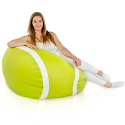 Pufa tenisowa limonkowa – świeży akcent dla aktywnych i kreatywnych