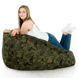 Luksusowa Żółta Pufa Worek Sako Dla Dziecka Nylon Outdoor – Z wysokiej jakości materiałów