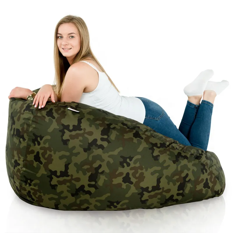 Luksusowa Żółta Pufa Worek Sako Dla Dziecka Nylon Outdoor – Z wysokiej jakości materiałów