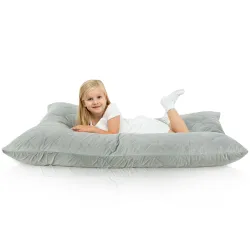 Wygodna Perłowa Poducha XL Do Leżenia Plusz – Świetna do domu i ogrodu