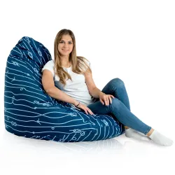 Wytrzymała Abstract Worek Sako Drop XXL – Świetna do domu i ogrodu