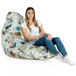 Wytrzymała Abstract Worek Sako Drop XXL – Świetna do domu i ogrodu