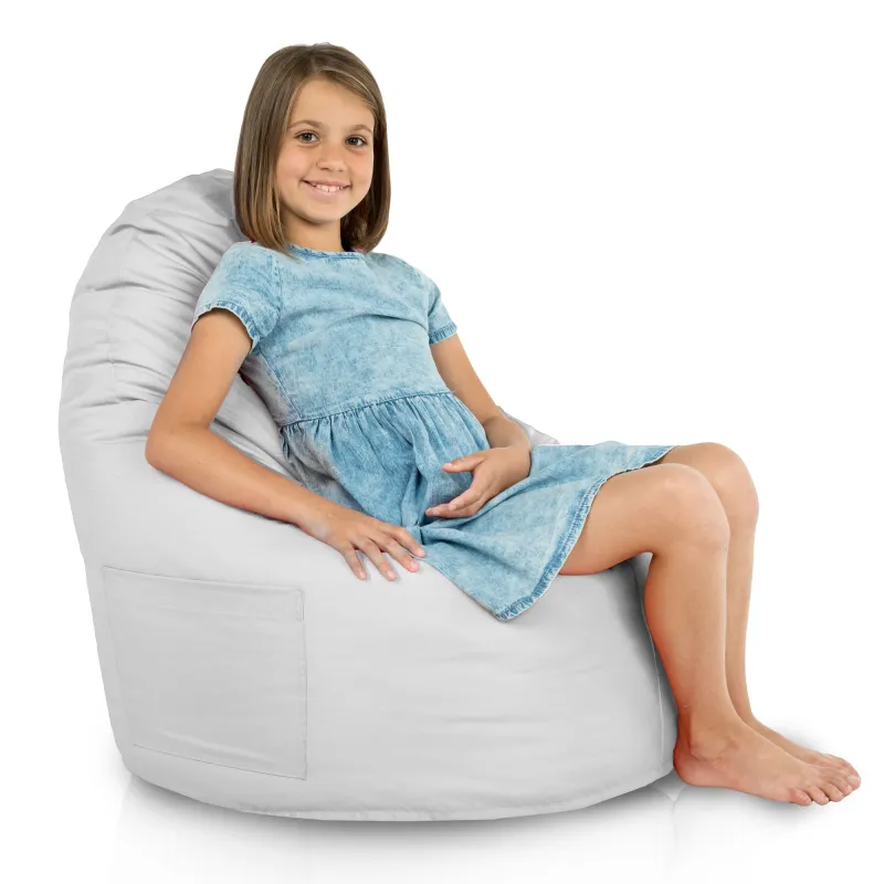 Biały fotel do siedzenia Porto