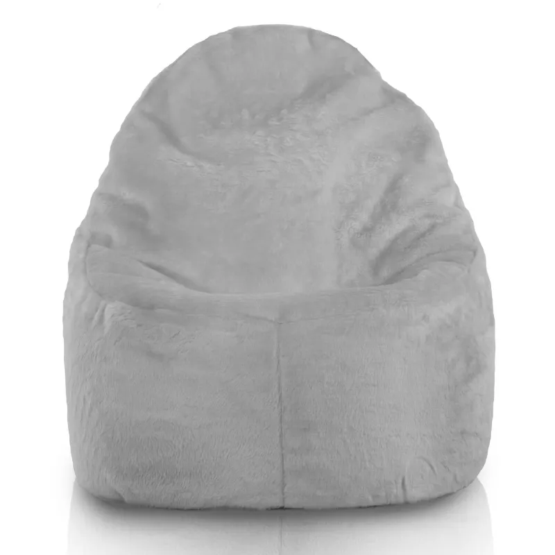 Lekka Szary Yeti fotel do siedzenia Porto – Z wysokiej jakości materiałów