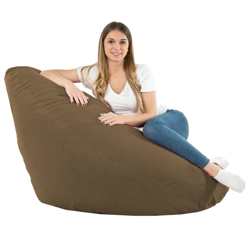 Stylowa Perłowy Worek Sako Drop XXL Plusz – Z wysokiej jakości materiałów