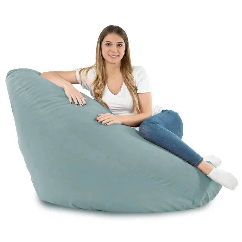 Stylowa Perłowy Worek Sako Drop XXL Plusz – Z wysokiej jakości materiałów