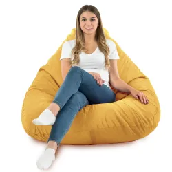 Stylowa Perłowy Worek Sako Drop XXL Plusz – Z wysokiej jakości materiałów