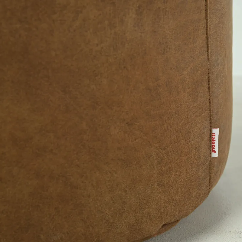 Wygodna Pufa skórzana cilindro premium – Z wodoodporną powłoką