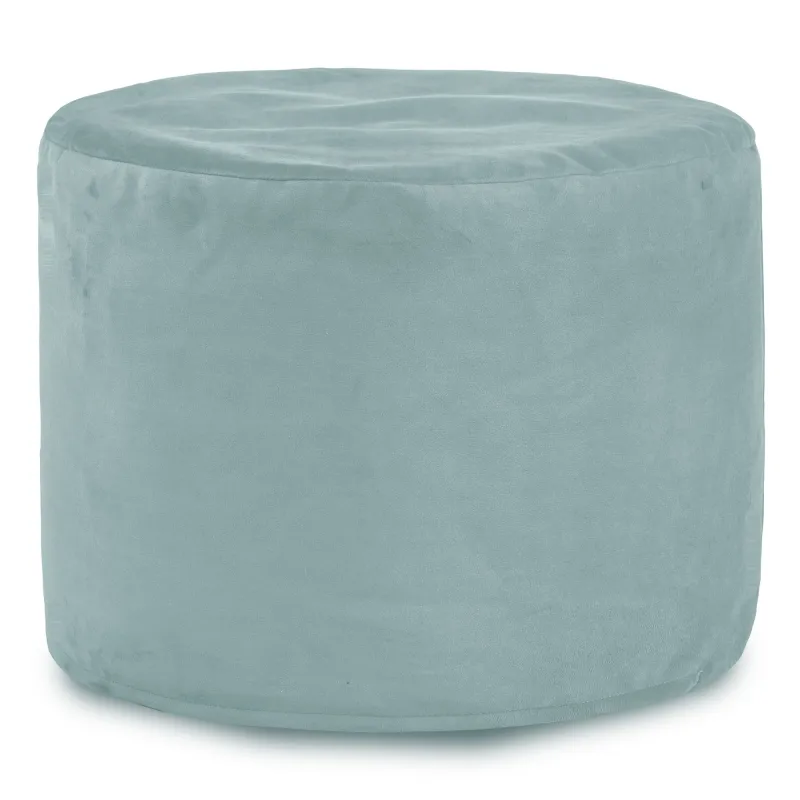 Stylowa Perłowa Pufa Pluszowa Cilindro – Doskonała dla dzieci i dorosłych