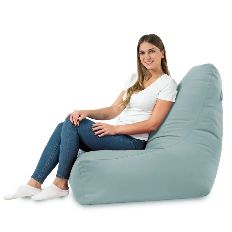 Jak dobrać beżowy fotel pufa sako do siedzenia w ciepłych wnętrzach?