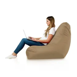 Wytrzymała Żółty fotel do siedzenia Bali outdoor – Doskonała dla dzieci i dorosłych