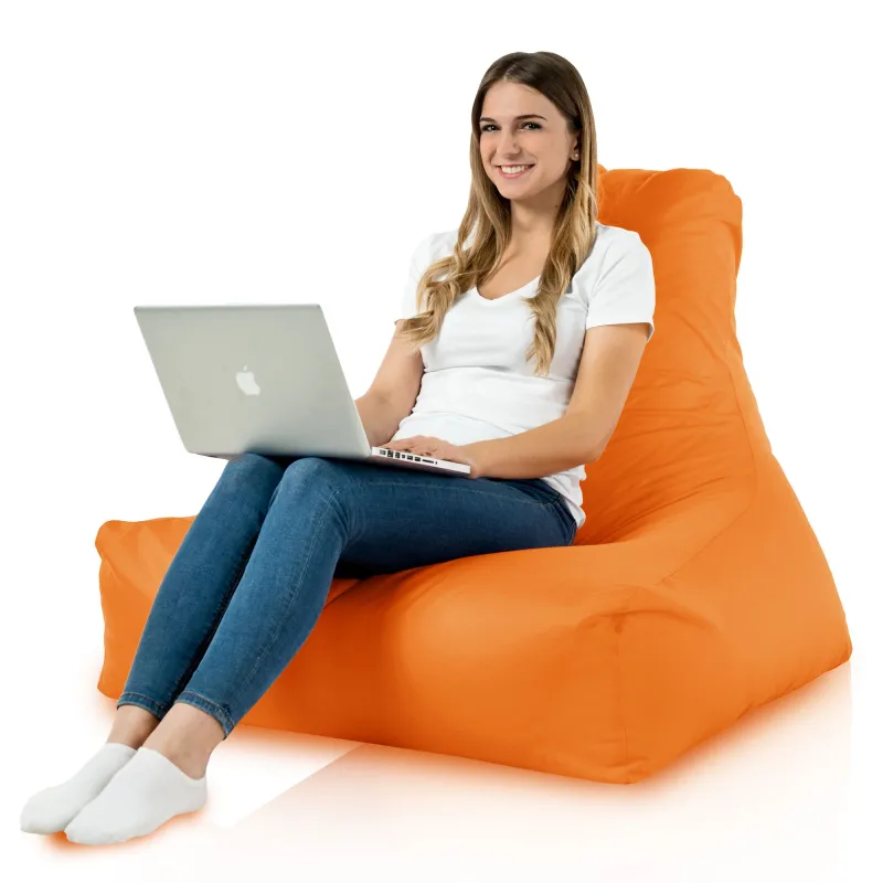 Wytrzymała Żółty fotel do siedzenia Bali outdoor – Doskonała dla dzieci i dorosłych