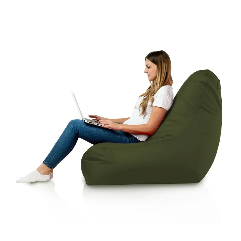 Wytrzymała Żółty fotel do siedzenia Bali outdoor – Doskonała dla dzieci i dorosłych