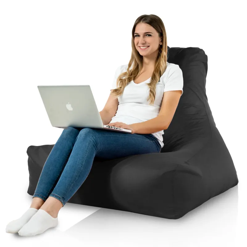 Wytrzymała Żółty fotel do siedzenia Bali outdoor – Doskonała dla dzieci i dorosłych