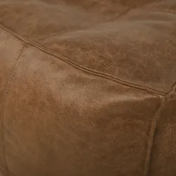 Stylowa Pufa skórzana cubo premium – Idealna do relaksu