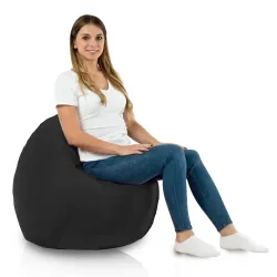 Nowoczesna Biała Poducha Okrągła Nylon – Świetna do domu i ogrodu