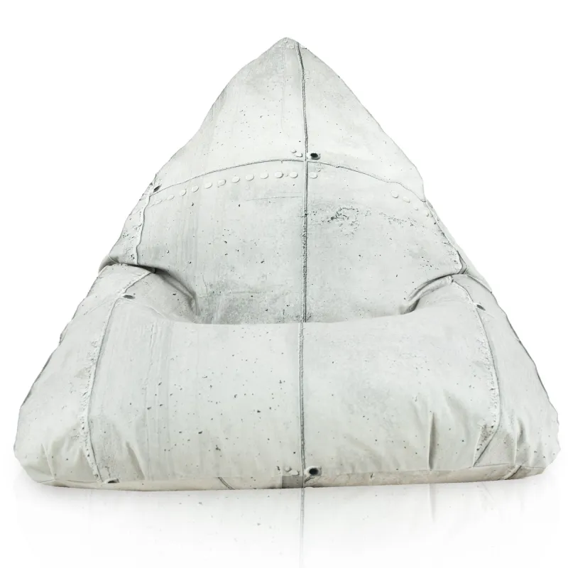 Ergonomiczna Łaciaty Pufa Sako Bermudy – Łatwa do przenoszenia