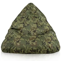 Nowoczesna Biała Pufa Sako Do Leżenia Bermudy Nylon – Z wodoodporną powłoką