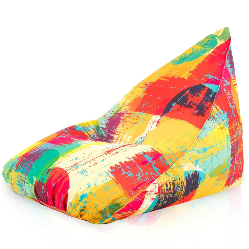 Nowoczesna Biała Pufa Sako Do Leżenia Bermudy Nylon – Z wodoodporną powłoką