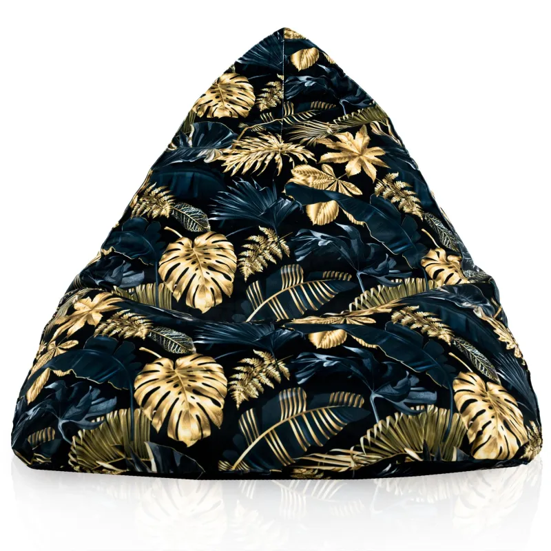 Ergonomiczna Łaciaty Pufa Sako Bermudy – Łatwa do przenoszenia