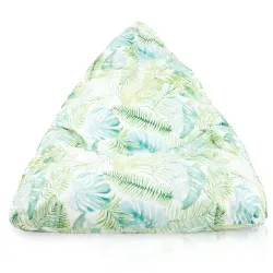 Ergonomiczna Łaciaty Pufa Sako Bermudy – Łatwa do przenoszenia