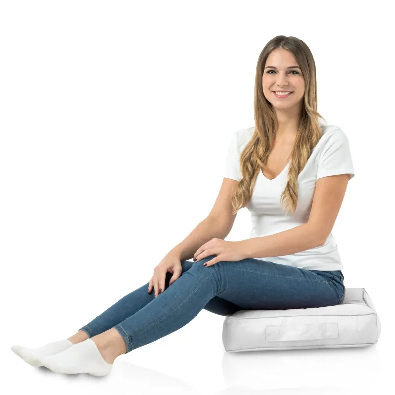 Biała Poducha do Siedzenia Nylon