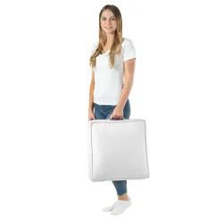 Biała Poducha do Siedzenia Nylon