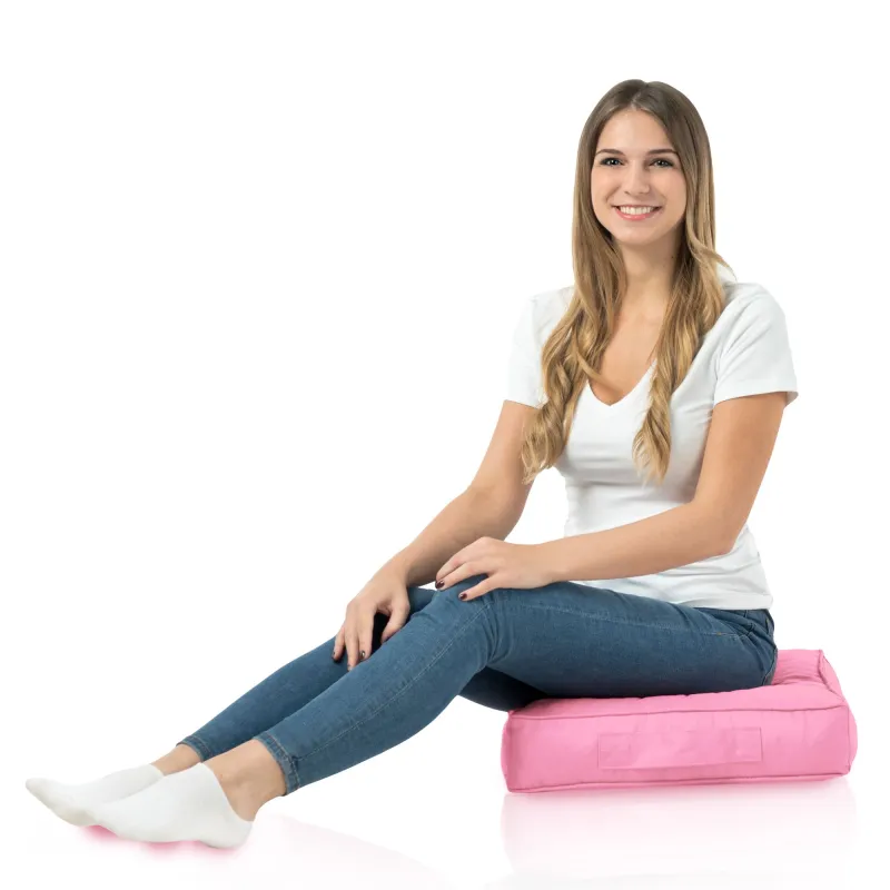 Wygodna Biała Poducha do Siedzenia Nylon – Z wysokiej jakości materiałów