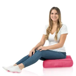 Wygodna Biała Poducha do Siedzenia Nylon – Z wysokiej jakości materiałów