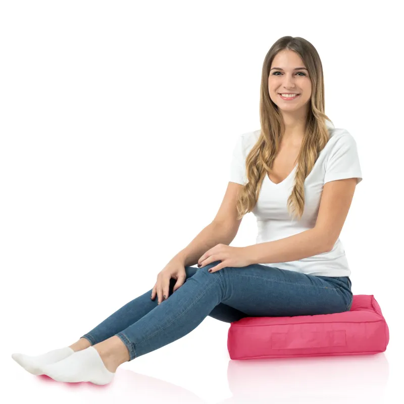 Wygodna Biała Poducha do Siedzenia Nylon – Z wysokiej jakości materiałów