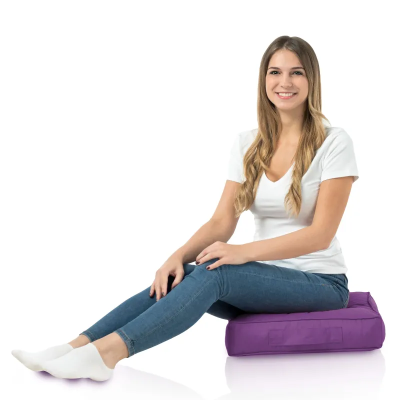 Wygodna Biała Poducha do Siedzenia Nylon – Z wysokiej jakości materiałów