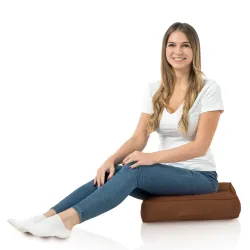 Wygodna Biała Poducha do Siedzenia Nylon – Z wysokiej jakości materiałów