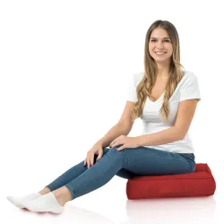 Wygodna Biała Poducha do Siedzenia Nylon – Z wysokiej jakości materiałów