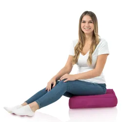 Wygodna Biała Poducha do Siedzenia Nylon – Z wysokiej jakości materiałów