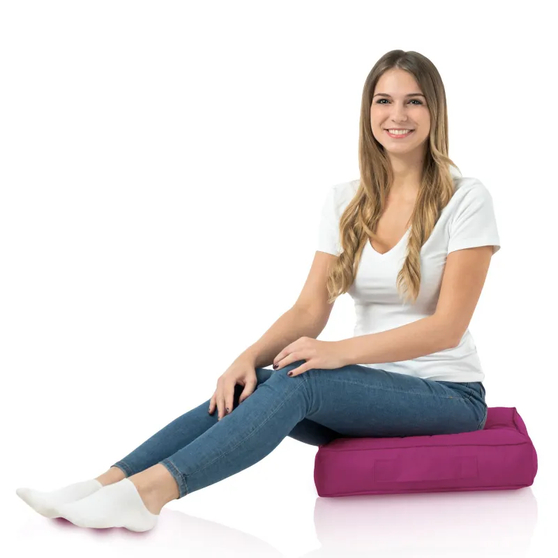 Wygodna Biała Poducha do Siedzenia Nylon – Z wysokiej jakości materiałów