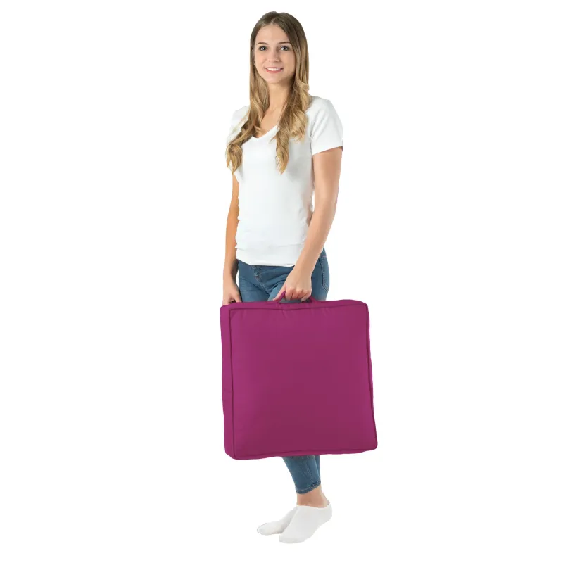 Wygodna Biała Poducha do Siedzenia Nylon – Z wysokiej jakości materiałów