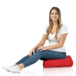 Wygodna Biała Poducha do Siedzenia Nylon – Z wysokiej jakości materiałów