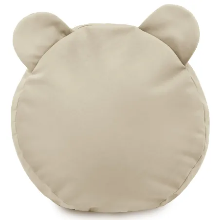 Perłowy Podnóżek Puf Plusz