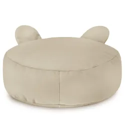 Perłowy Podnóżek Puf Plusz