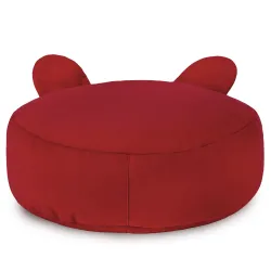 Pufa pod nogi pluszowa do salonu: co sprawdzić przed zakupem.