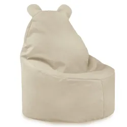 Fotel Sako Pufa Siedzisko Teddy dla dzieci - Welur Soft