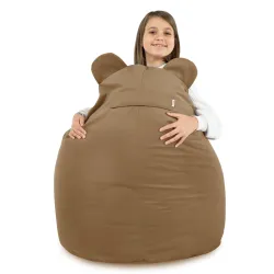 Perłowy fotel pufa dla dzieci – wygoda i bezpieczeństwo w miękkiej formie